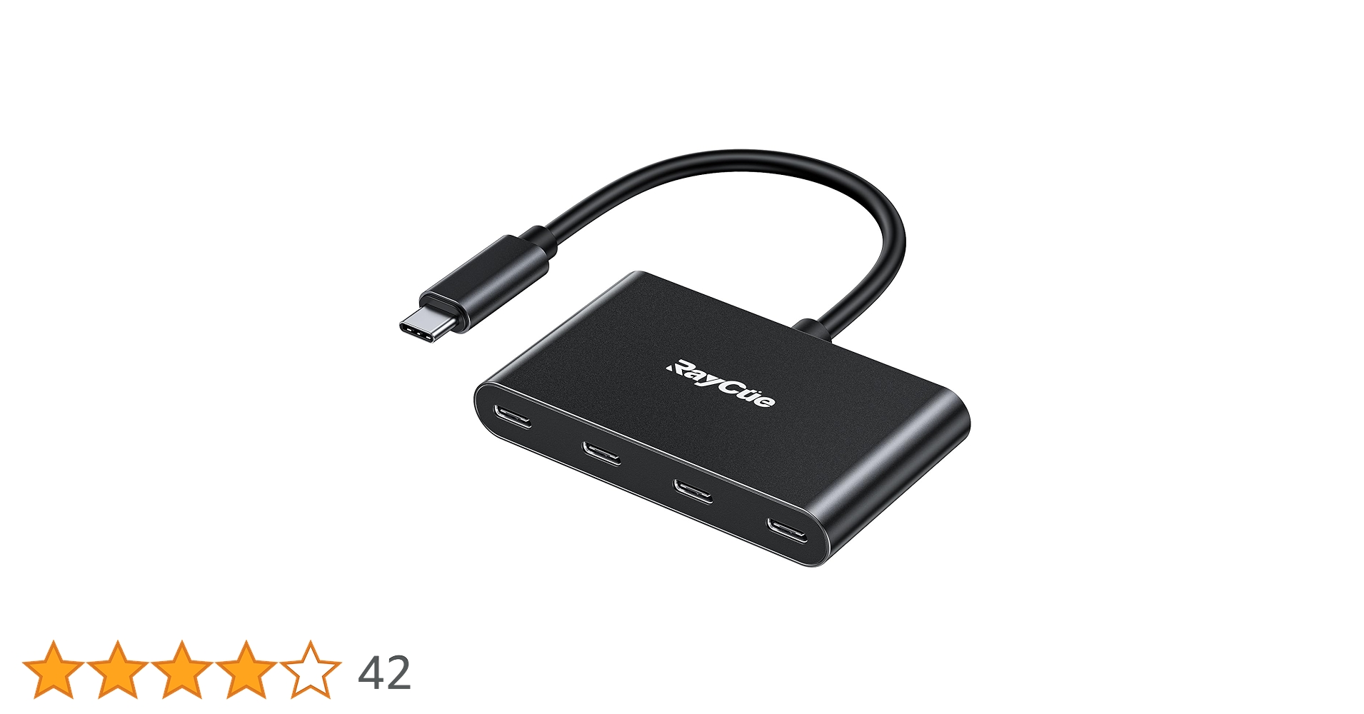 Amazon | RayCue USB-Cハブ USB-C to 4ポート(4-in-1) 3.2ポート
